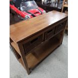 3 Drawer Console table .