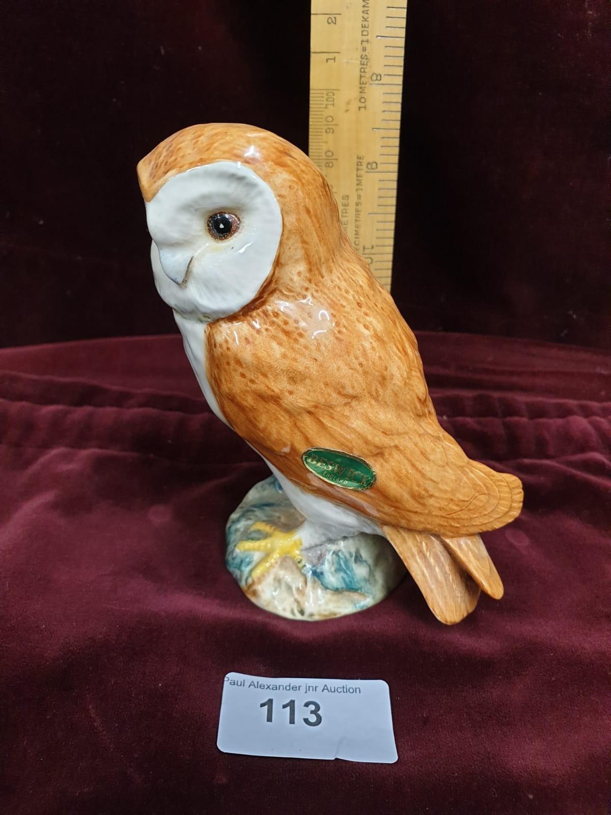 Beswick Tawny Owl Figure 10cms