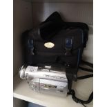 Panasonic glux 600x Video camera with case.