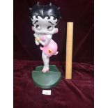 Cast iron betty boop door stop.