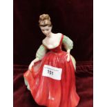 Royal doulton figure fair lady hn 2832.