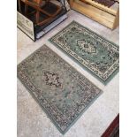 2 interior rugs.