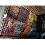 Box of vintage story books etc .