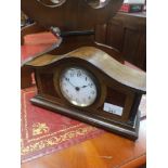 Edwardian 8 day mantle clock.