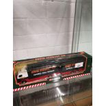 Boxed Corgi Eddie Stobart truck model with trailor .