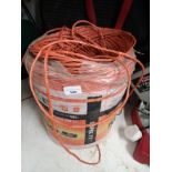 Reel of heavy duty rope.