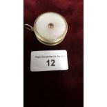 Early 1900s ladies mother of pearl measuring chester patient sheffield tape.