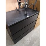 Ikea 3 Drawer chest .