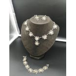 Stunning Vintage statement Jewellery Set with earrings etc.