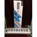 Magix music maker XXL midi start 2 organ with box . no power supply .