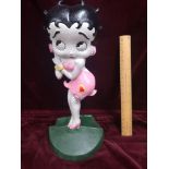 Cast iron betty boop door stop.