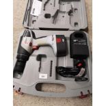 Pro hammer drill in fitted case.