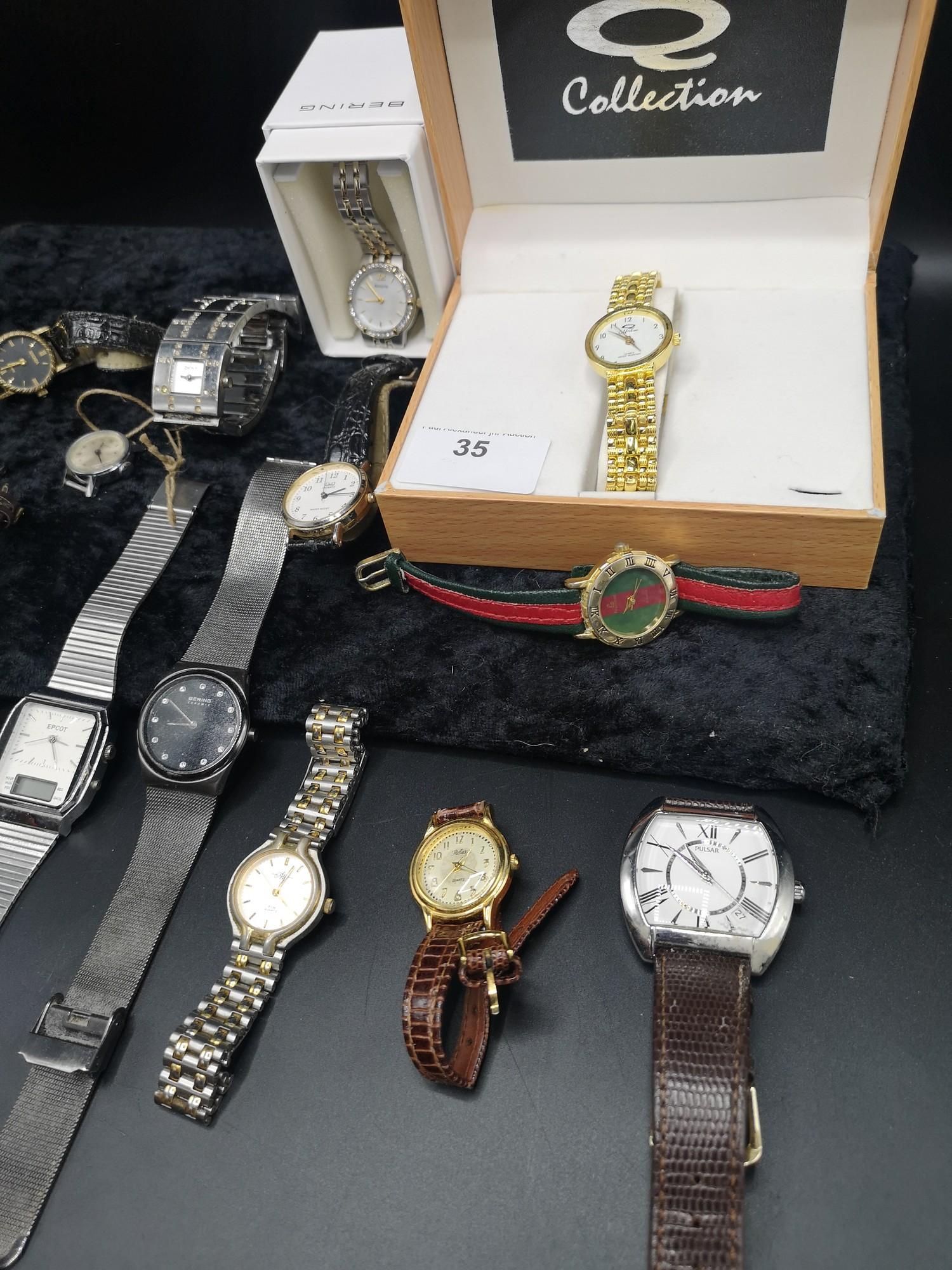 Lot of watches to include accurist etc. - Image 2 of 4