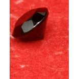 Small Garnet Stone .