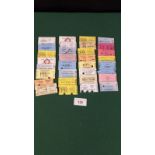 Selection Of Vintage Train Tickets