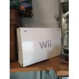 Boxed nintendo wii.