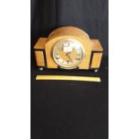 Art Deco Impressive Mantel Clock Westminster Chime