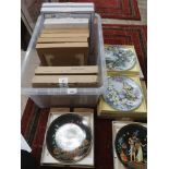 Box of collector plates includes Oriental.