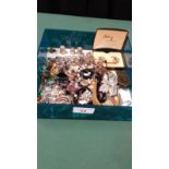 Large Selection Of Costume Jewellery To Include Stratton Cuff Links And Tie Pin Set