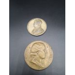 Aangeboden door het national crisis comite coin 1931 - 1936 together with the first centenary of the