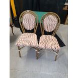 2 Retro Style Chairs