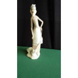 Large Lladro Figure The Goose Lady