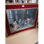 Large Print titled ' The conference' after M Dovaston