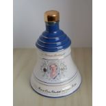 Bells whisky queen mother decanter full and sealed.