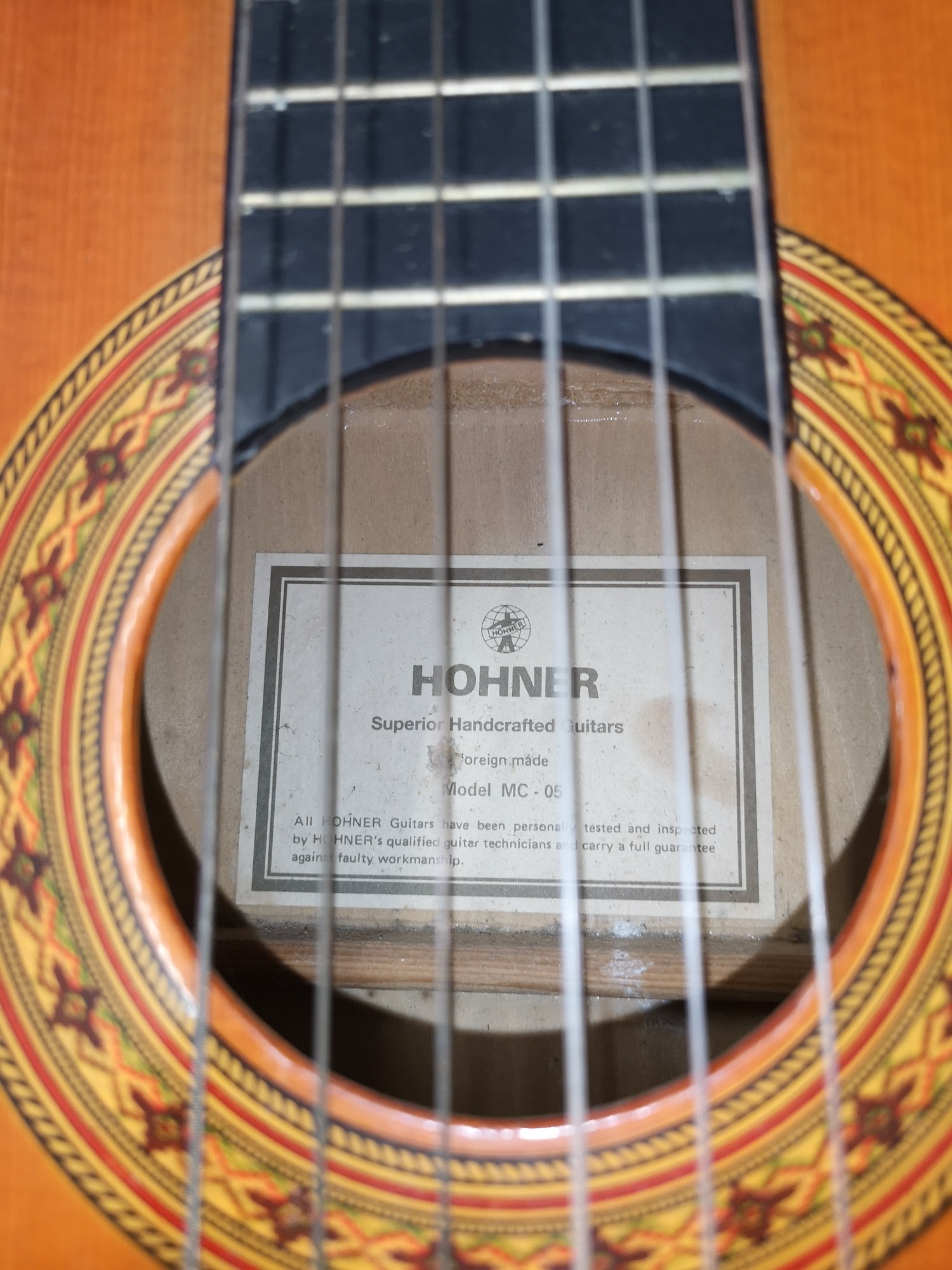 Horner acoustic guitar. - Image 2 of 2