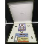 Raf squadron badge set.