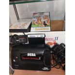Sega master system 2 with 2 controllers and games. With box.