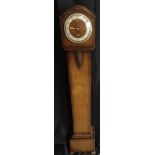 Deco Style Bentima Westminster Chime Grandmother Clock With Pendulum