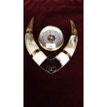 Arts And Crafts Horn Barometer