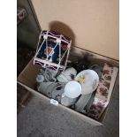 Box of collectables.