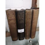 Collection of 4 JM barrie old books..