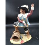 Royal Doulton resin character figure Dartagnen.