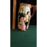 Large Burleigh Ware Sally In Our Alley Water Jug Height 25cm
