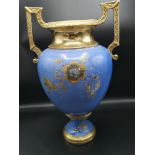 Large victorian porcelain vase. Af.