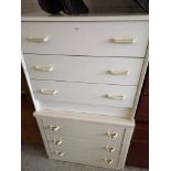 Two 3 drawer chests.