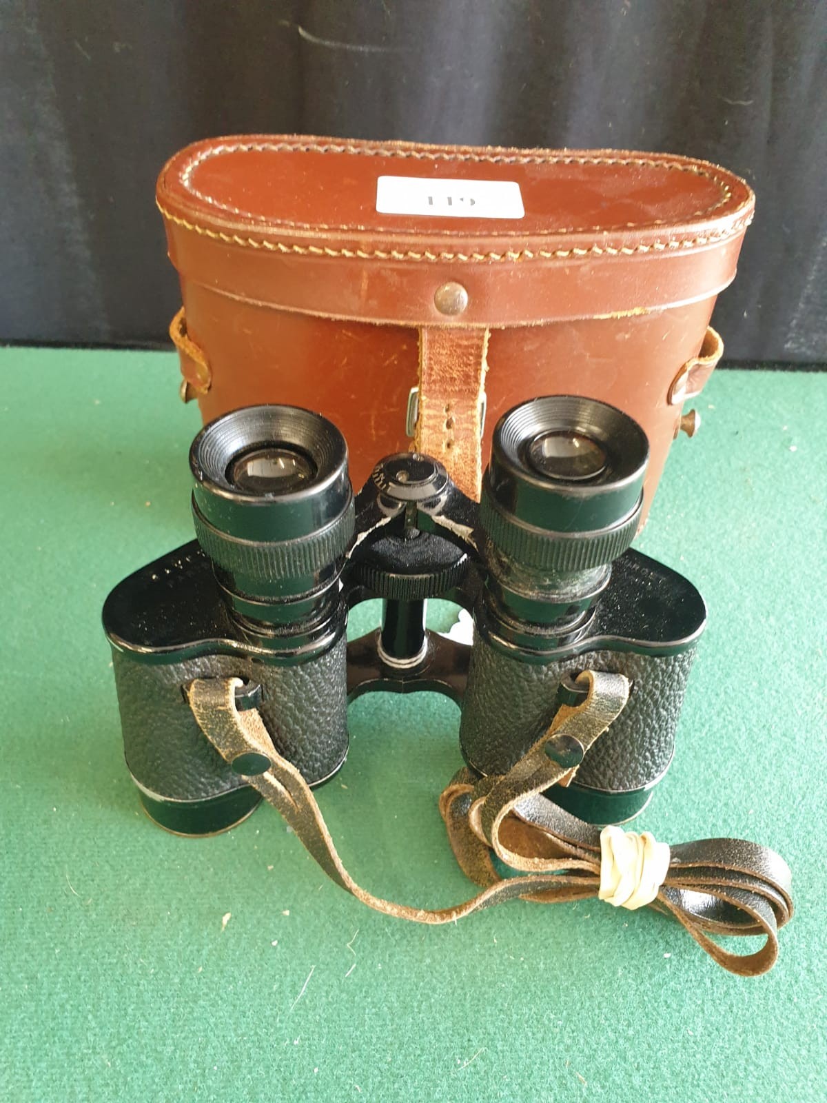 Vintage Pair Binoculars French Possibly WW2.