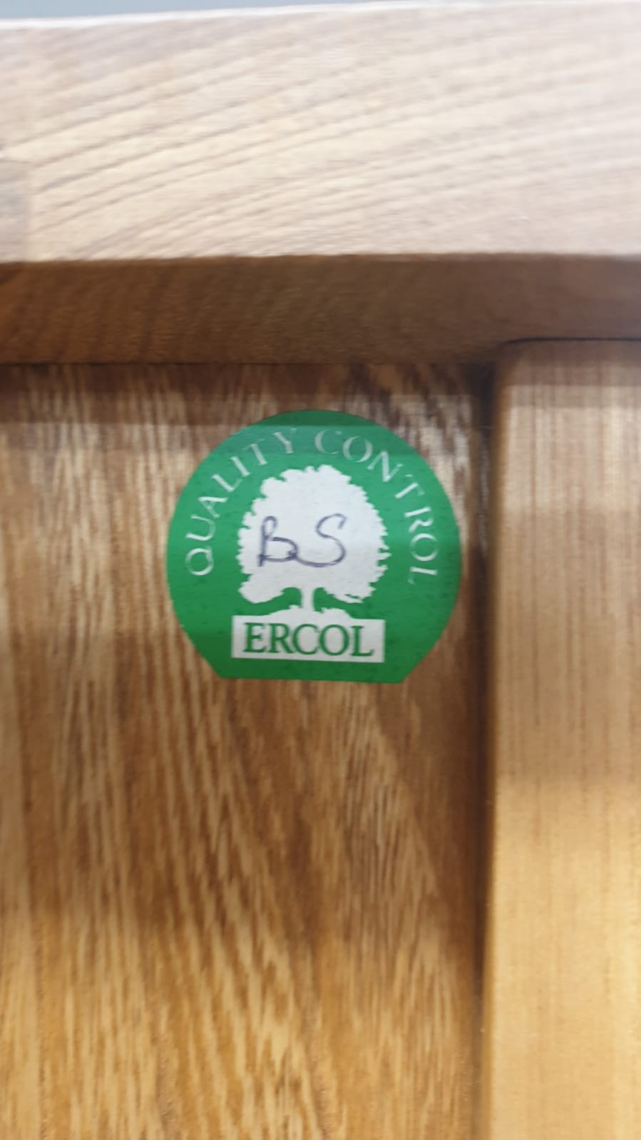 Ercol Blonde Wood corner cabinet. - Image 4 of 4