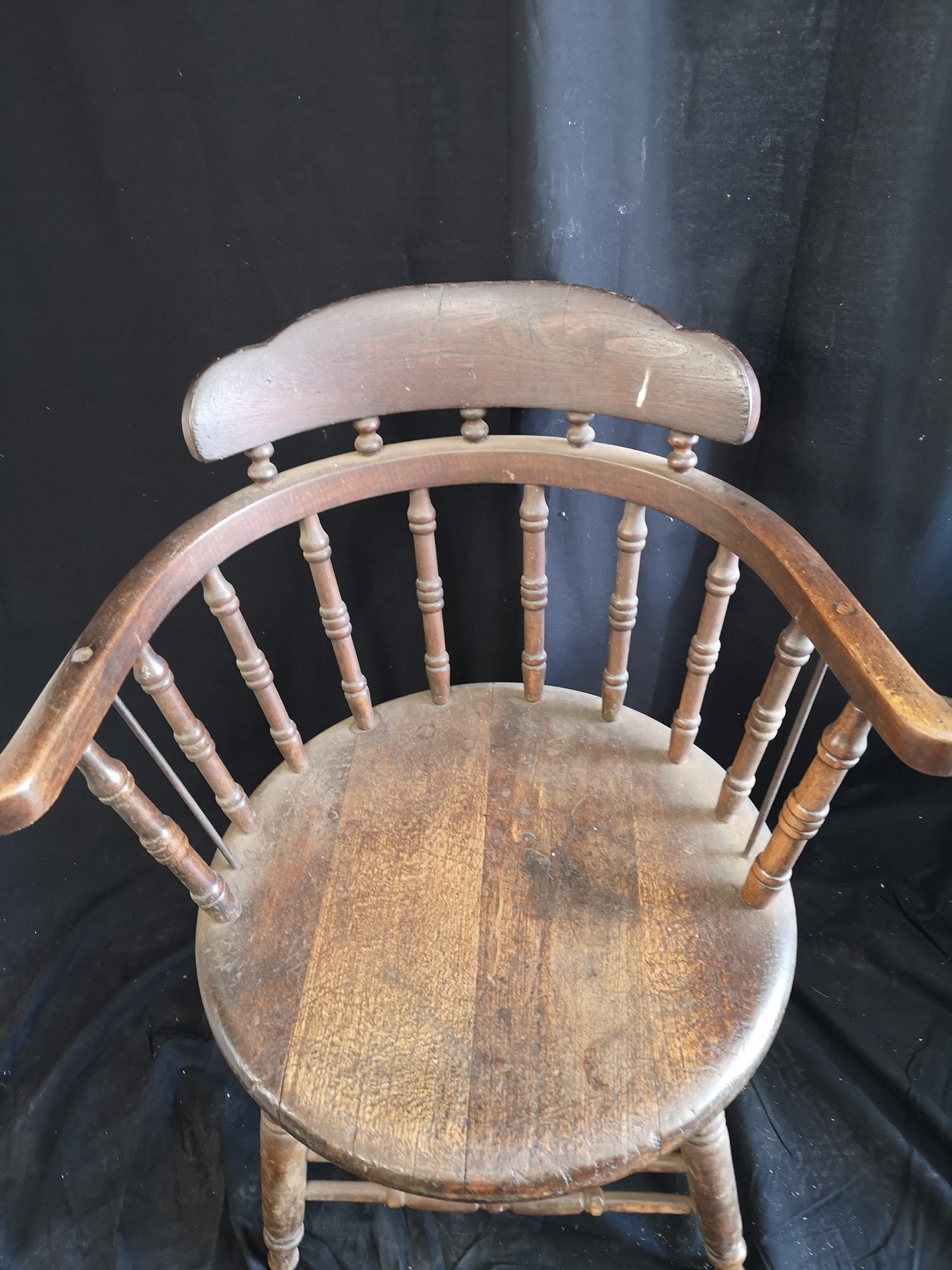 Possible georgian captains arm chair. - Image 3 of 3