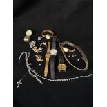 Lot of jewellery watches etc.