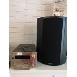 Teac hifi separate in working order together with mission top quality speaker.