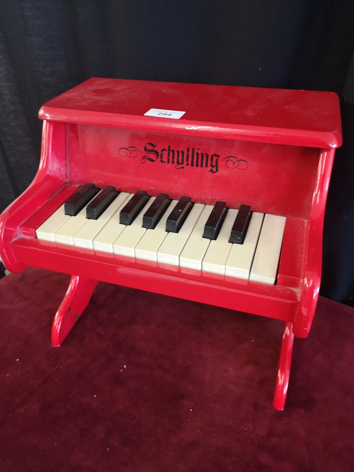 Small schviling small table piano. - Image 2 of 2