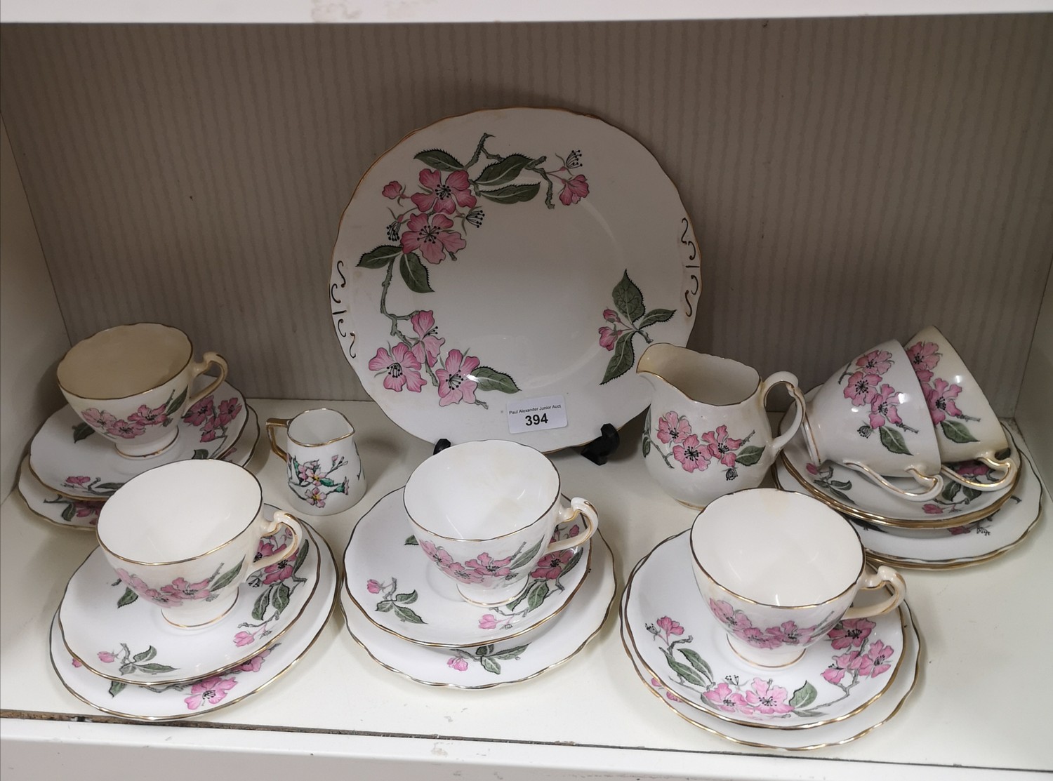 Colclough hand painted tea service.