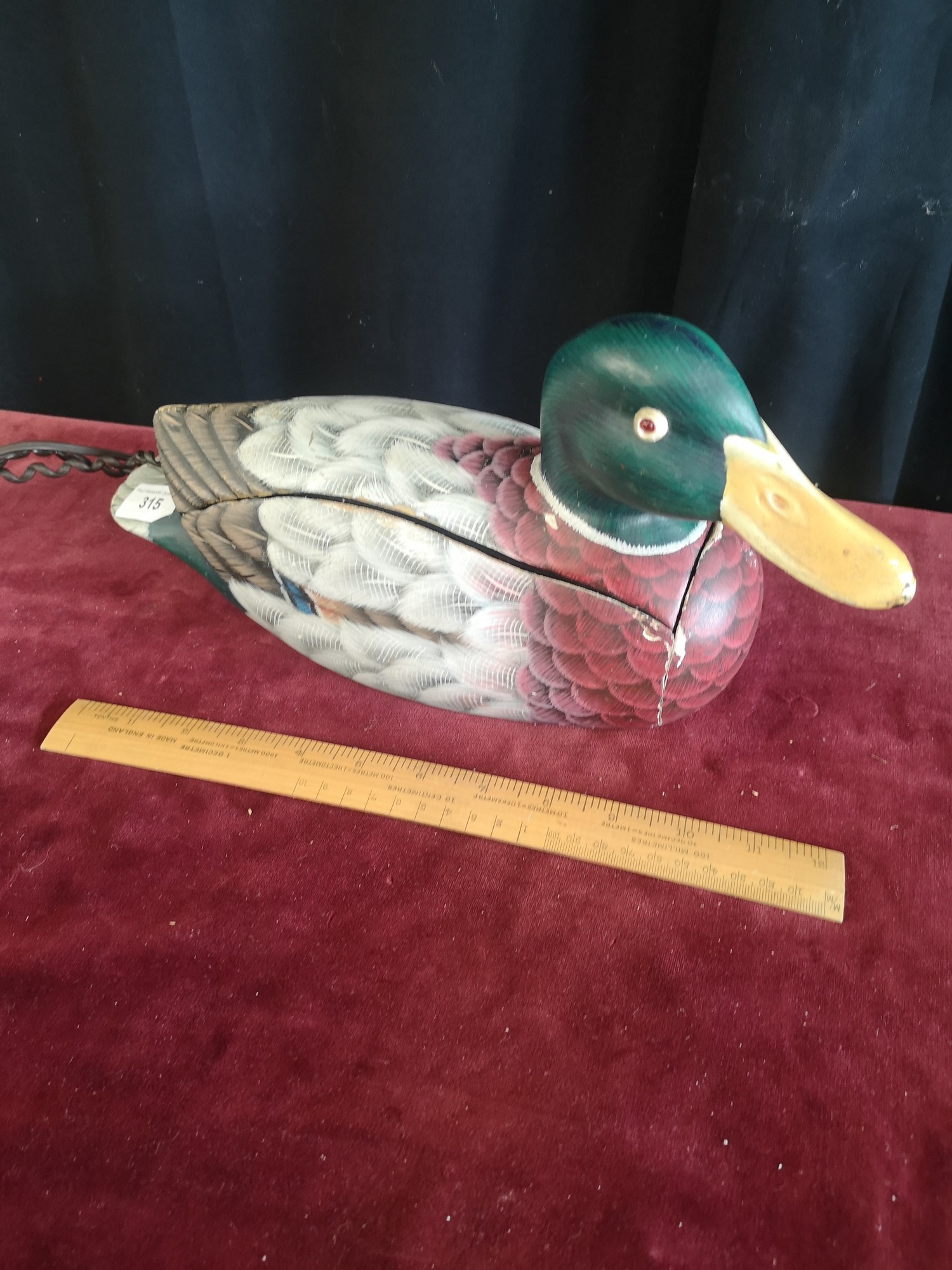 Decoy duck telephone.