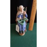 Rare Royal Doulton Figure A Stitch In Time.