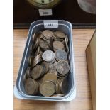 Box of Edwardian penny's etc.