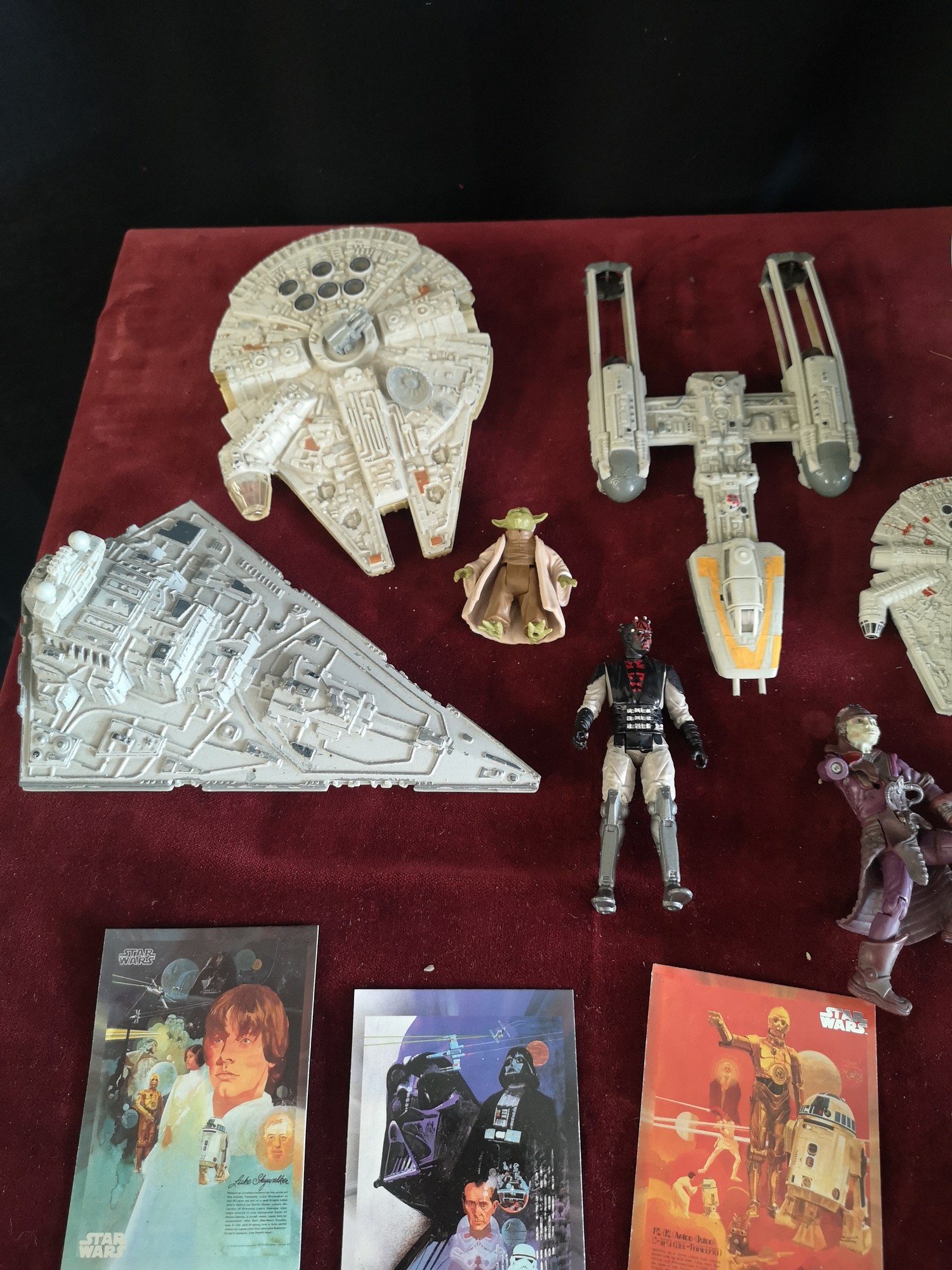 Lot of star wars toys etc includes millennium falcon small edition. - Image 2 of 3